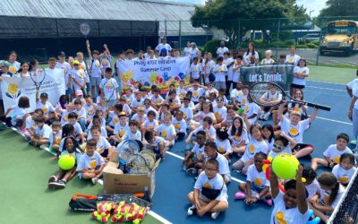 Foundation Hosts Youth Tennis Clinic for “Philly KiDZ”