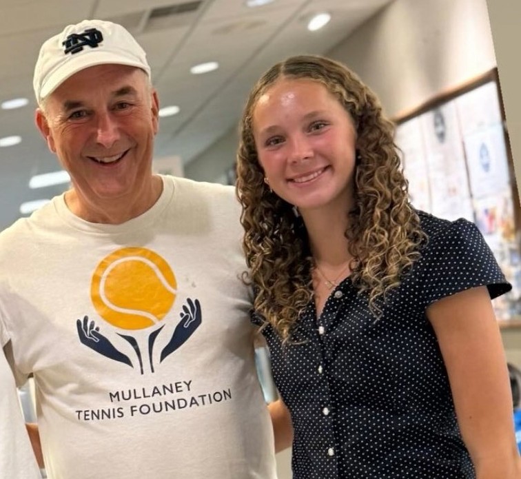 Mia with MTF board member, Mark Klein